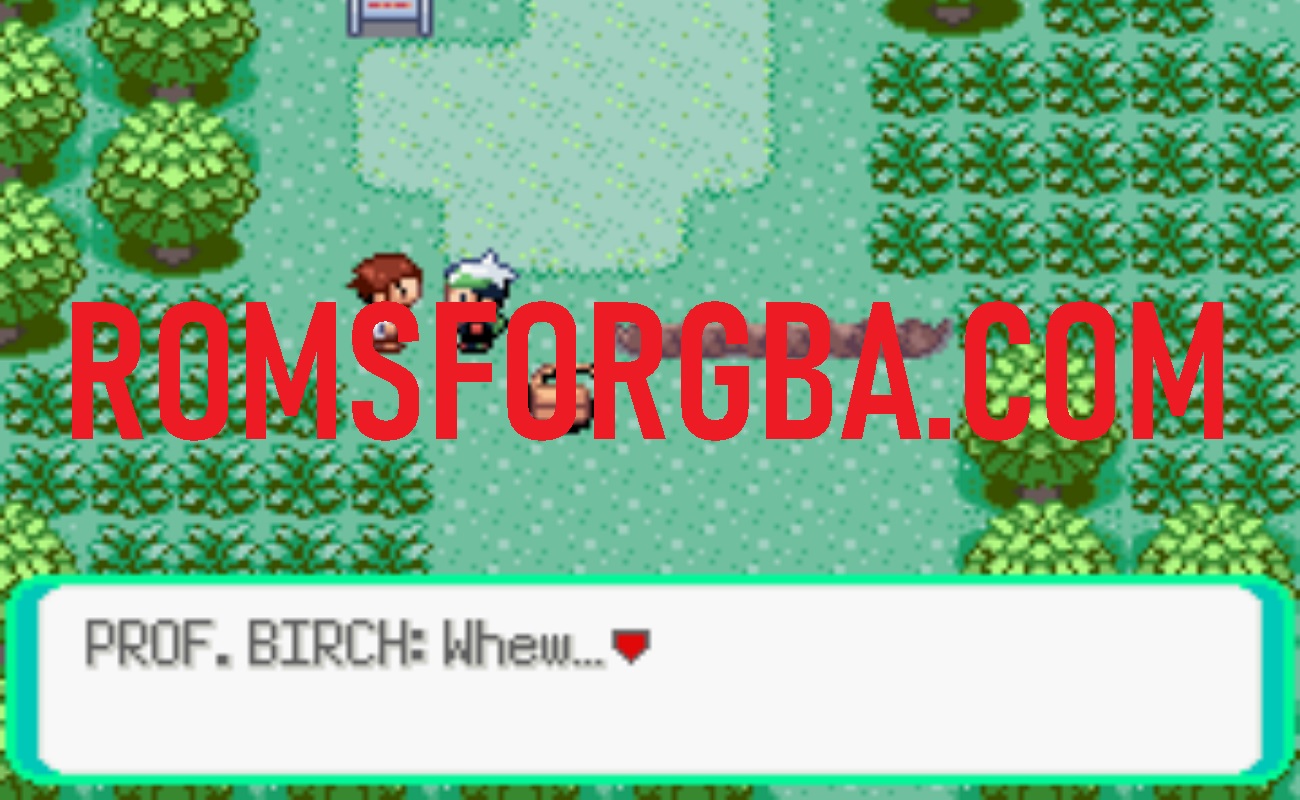 Screenshot of Pokemon Conversion Emerald GBA