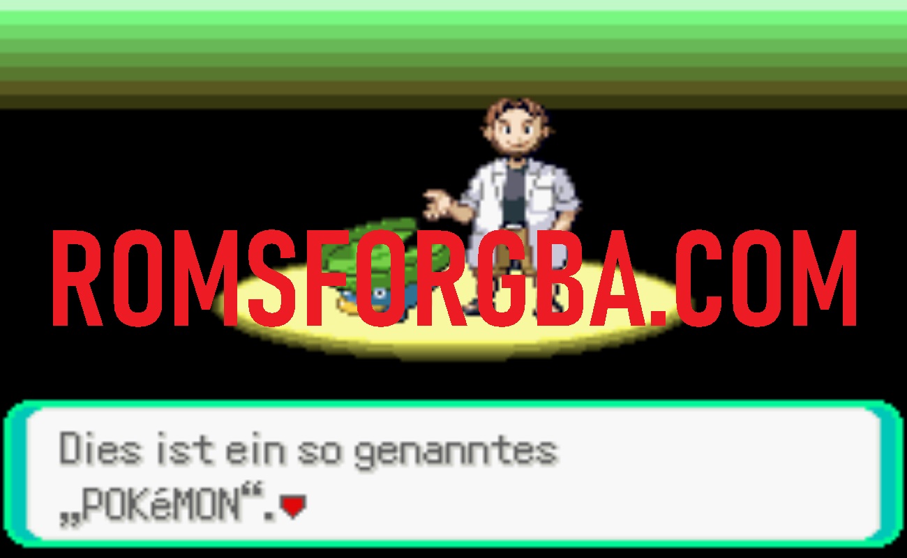 Screenshot of Pokemon Emerald 1.0 GBA ROM