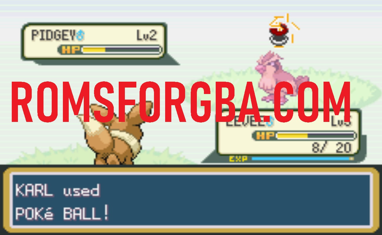 Screenshot of Pokemon Faria ROM