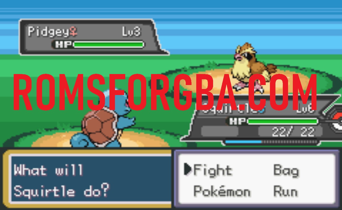 Screenshot of Pokémon Fire Red Kalos GBA ROM