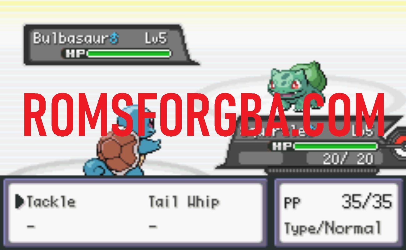 Screenshot of Pokemon Fire Red Kalos GBA