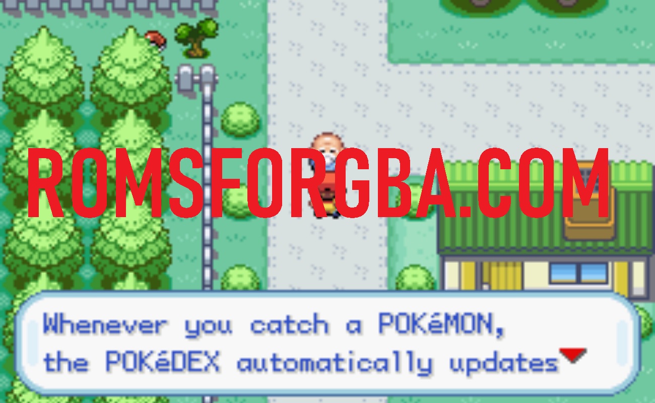 Screenshot of Pokemon FireRed Clean GBA ROM