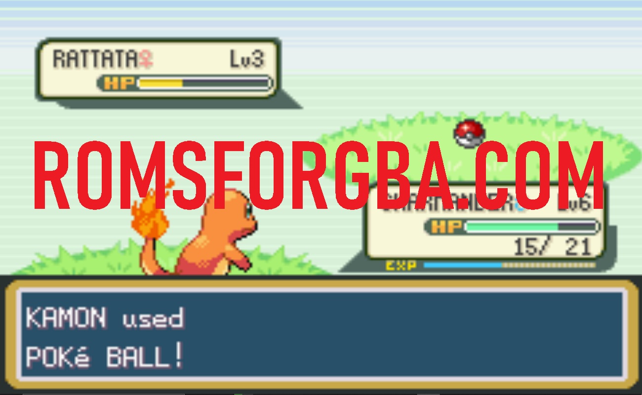 Screenshot of Pokemon FireRed Clean ROM