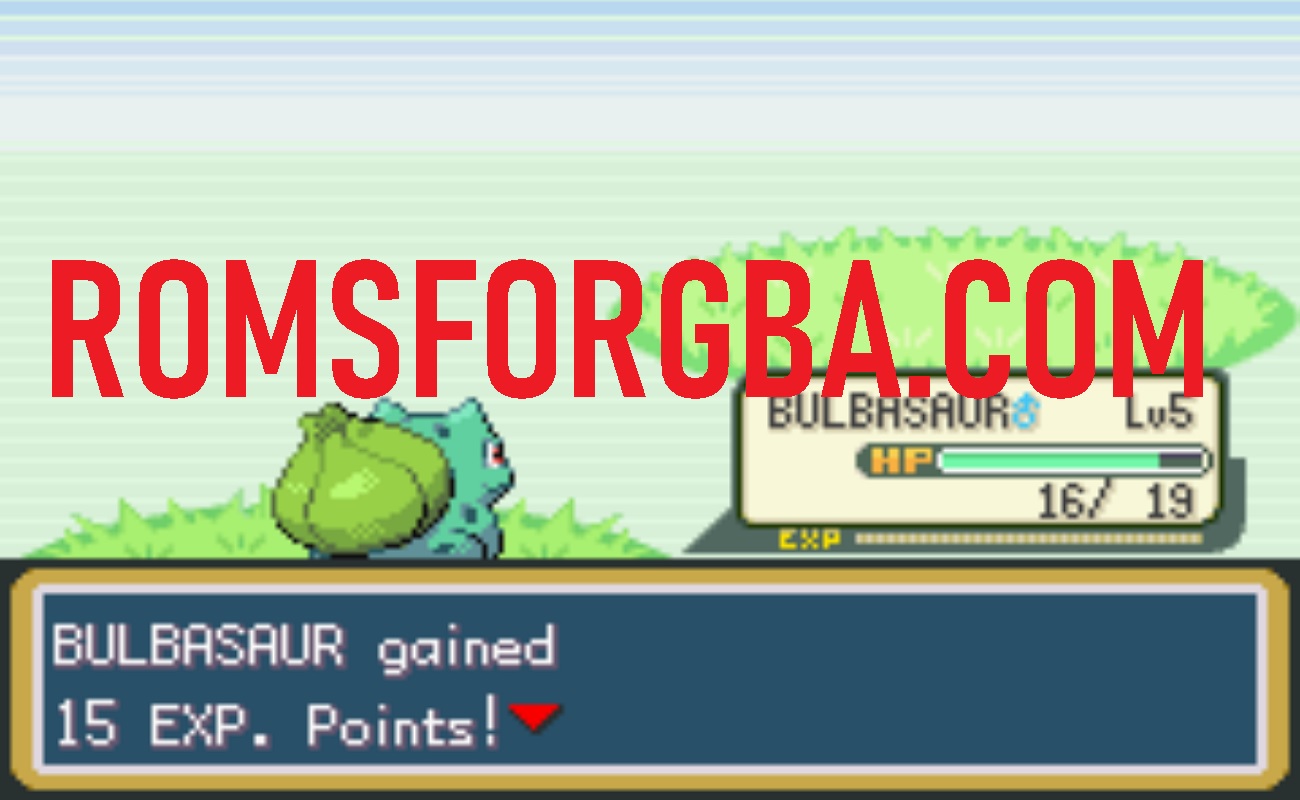 Screenshot of Pokemon Greenleaf Clean ROM