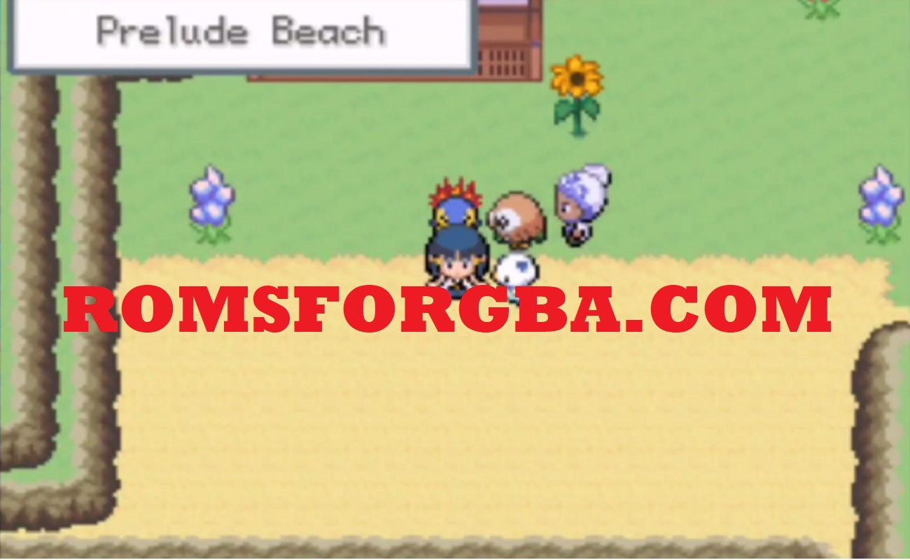 Screenshot of Pokemon Legends Arceus GBA Game