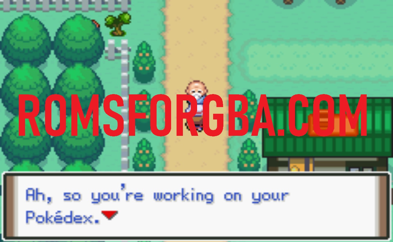 Screenshot of Pokémon Mega Evolution GBA ROM