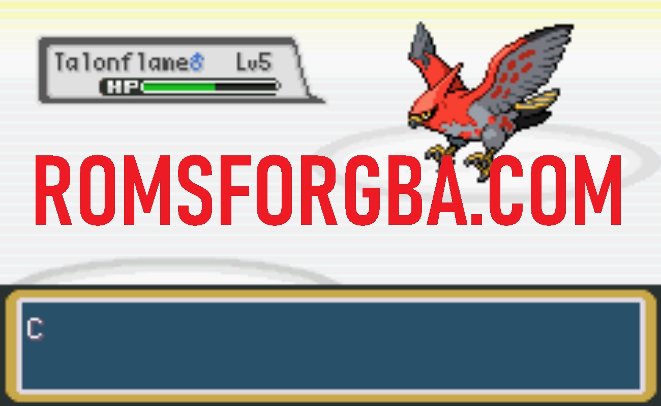 Screenshot of Pokemon Mega Evolution GBA