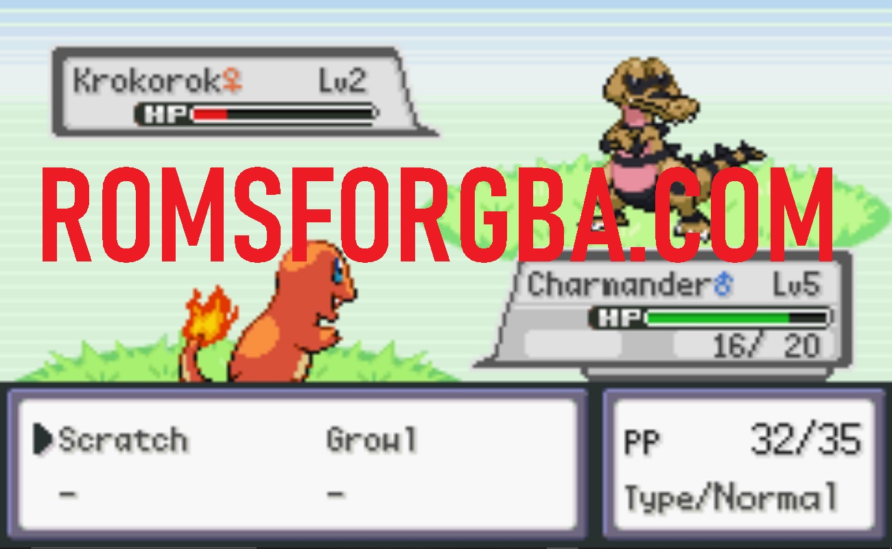 Screenshot of Pokemon Mega Evolution Game
