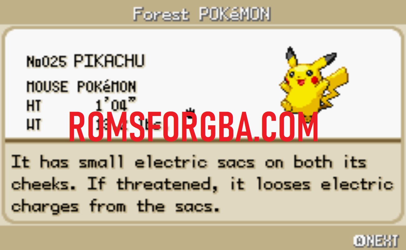 Screenshot of Pokemon Rocket Red Verse Download