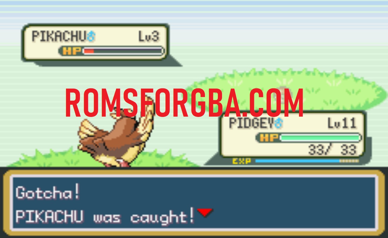 Screenshot of Pokemon Rocket Red Verse ROM