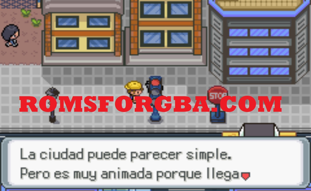 Screenshot of Pokemon Sky Blue GBA ROM