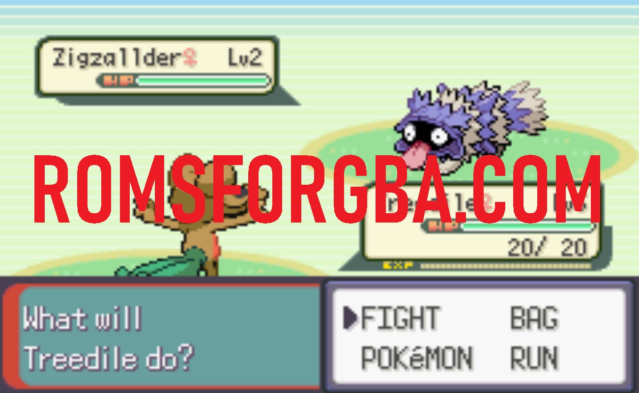 Screenshot of Pokémon Ultimate Fusion GBA ROM