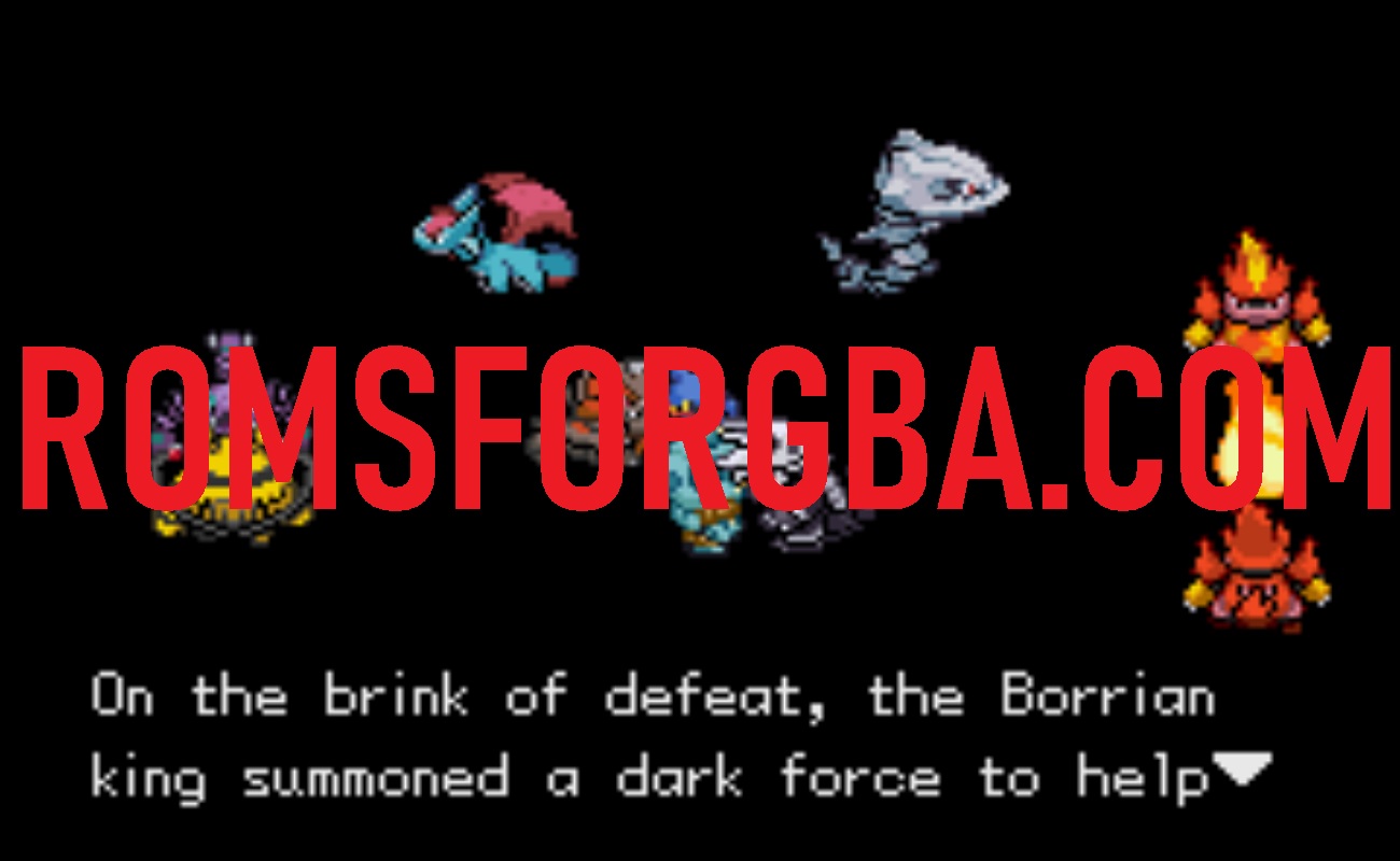 Screenshot of Pokemon Unbound GBA