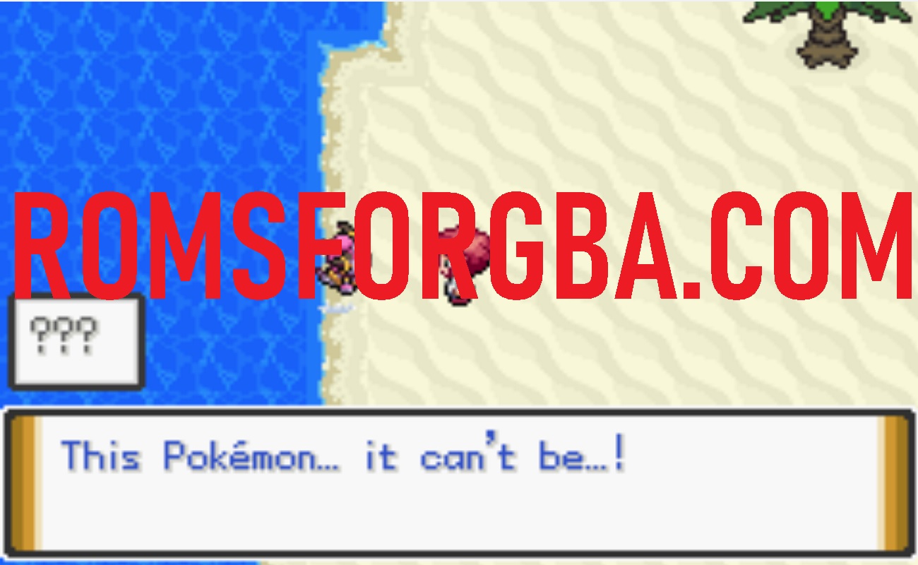 Screenshot of Pokemon Unbound Game