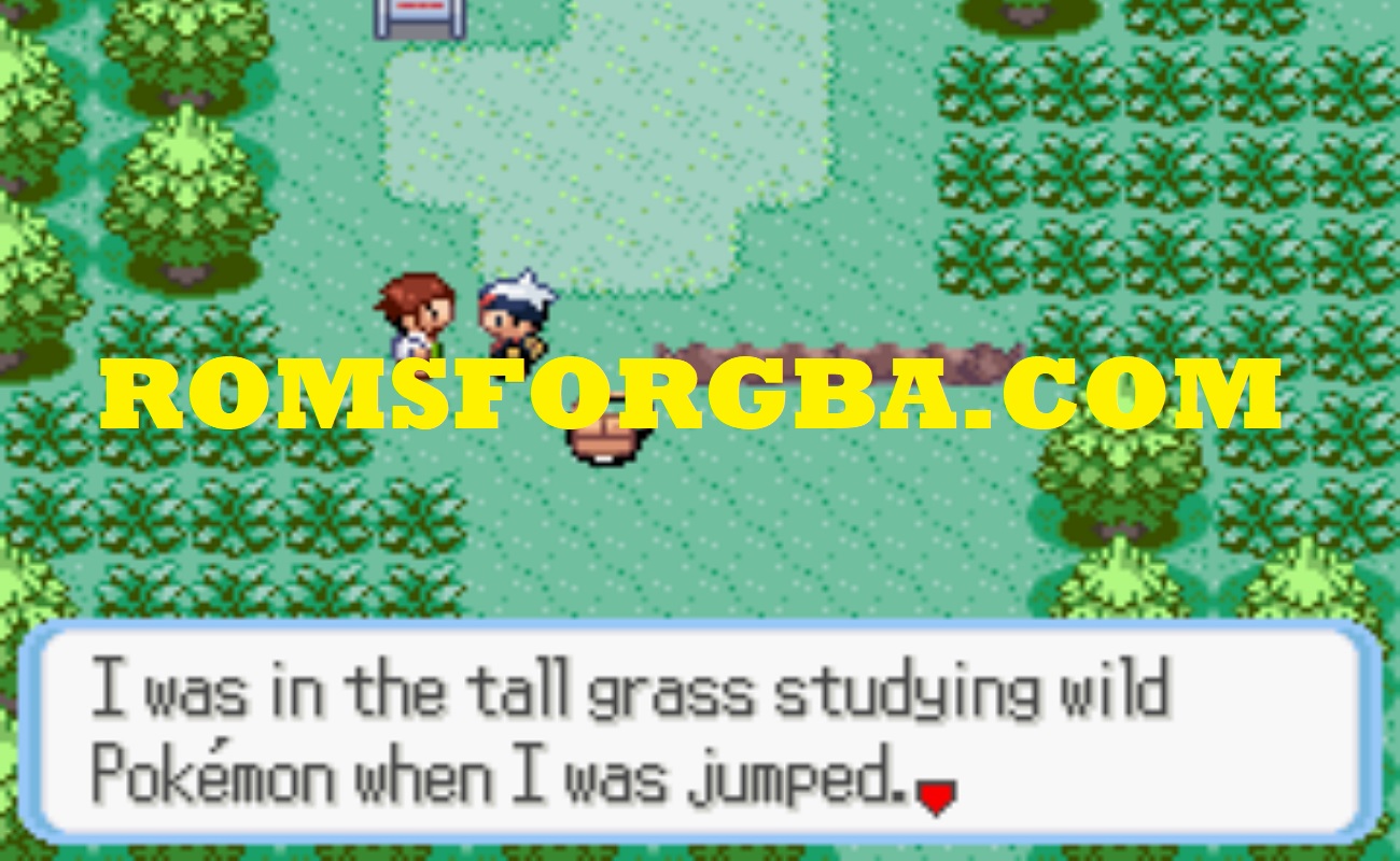 Screenshots of Pokemon Good Ruby GBA