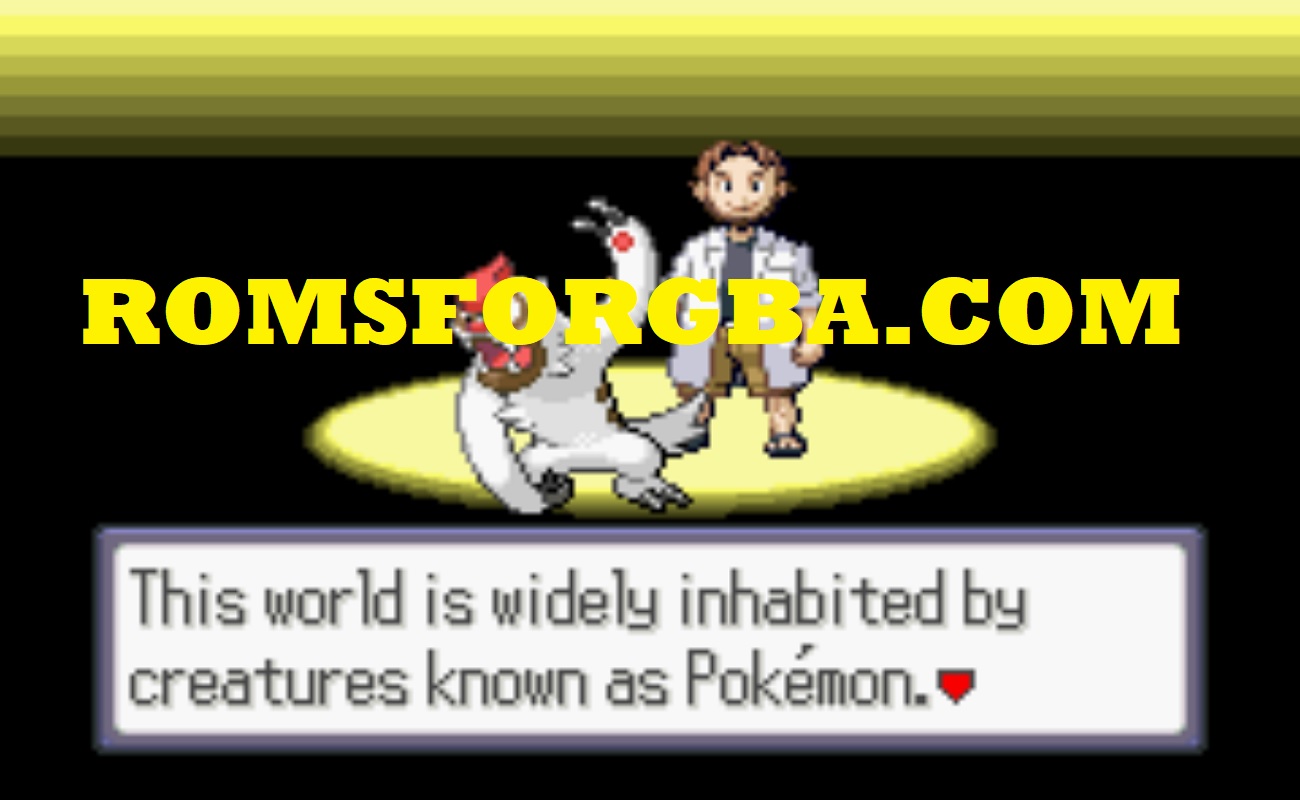 Screenshots of Pokemon Good Ruby ROM