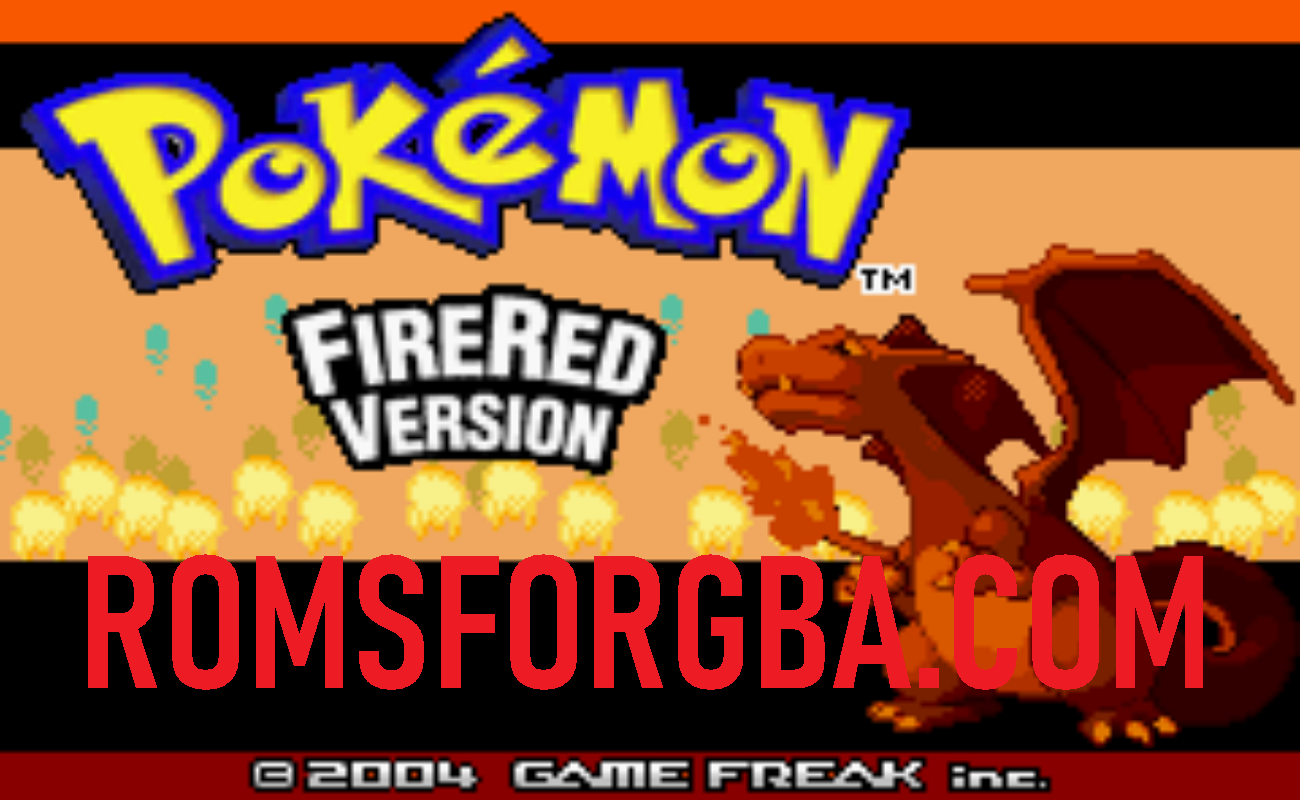 Pokemon Blazing Fire Red ROM Download [2023 Patch GBA]