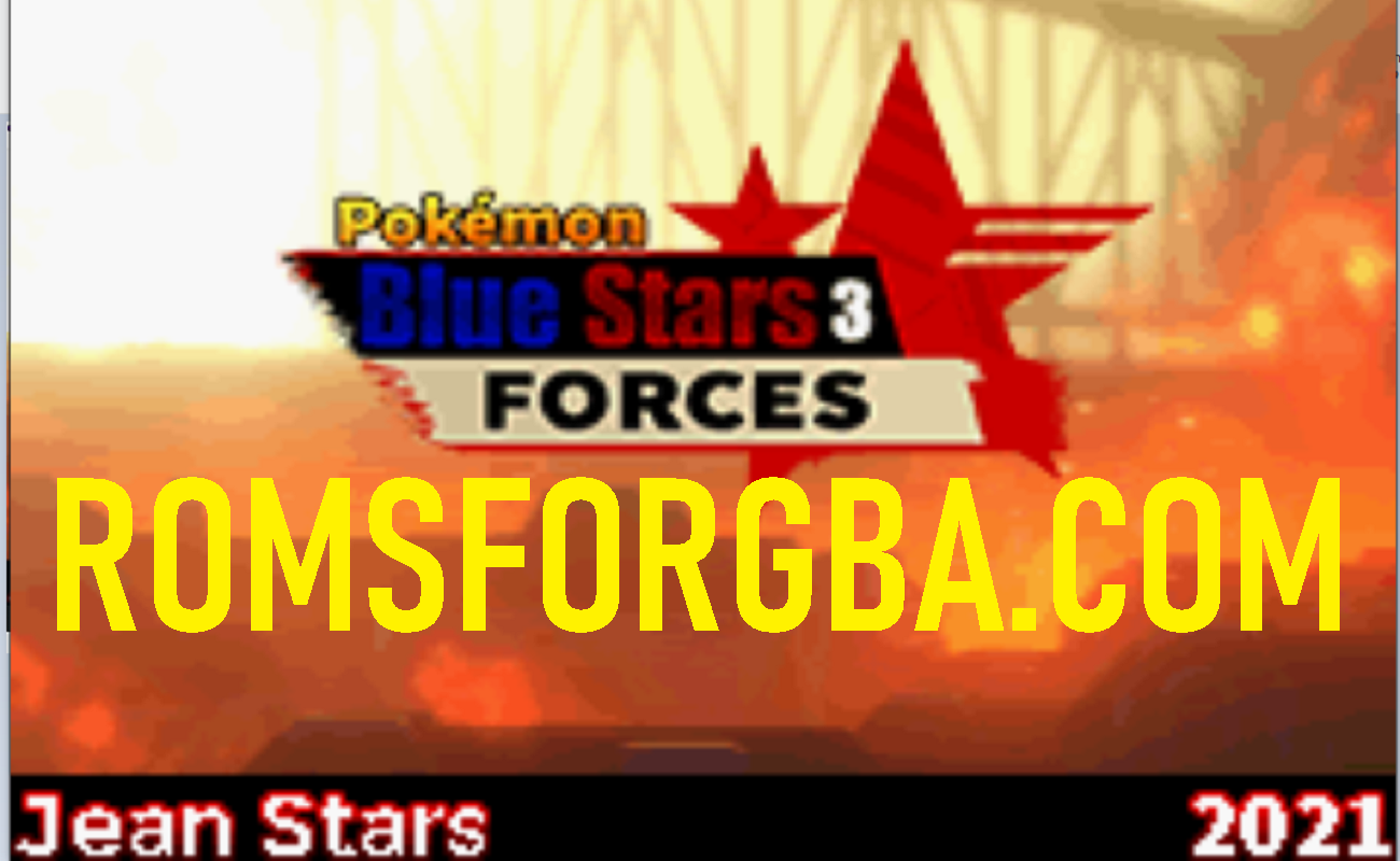 Pokemon Blue Stars 3 Forces ROM Download [2023 GBA]
