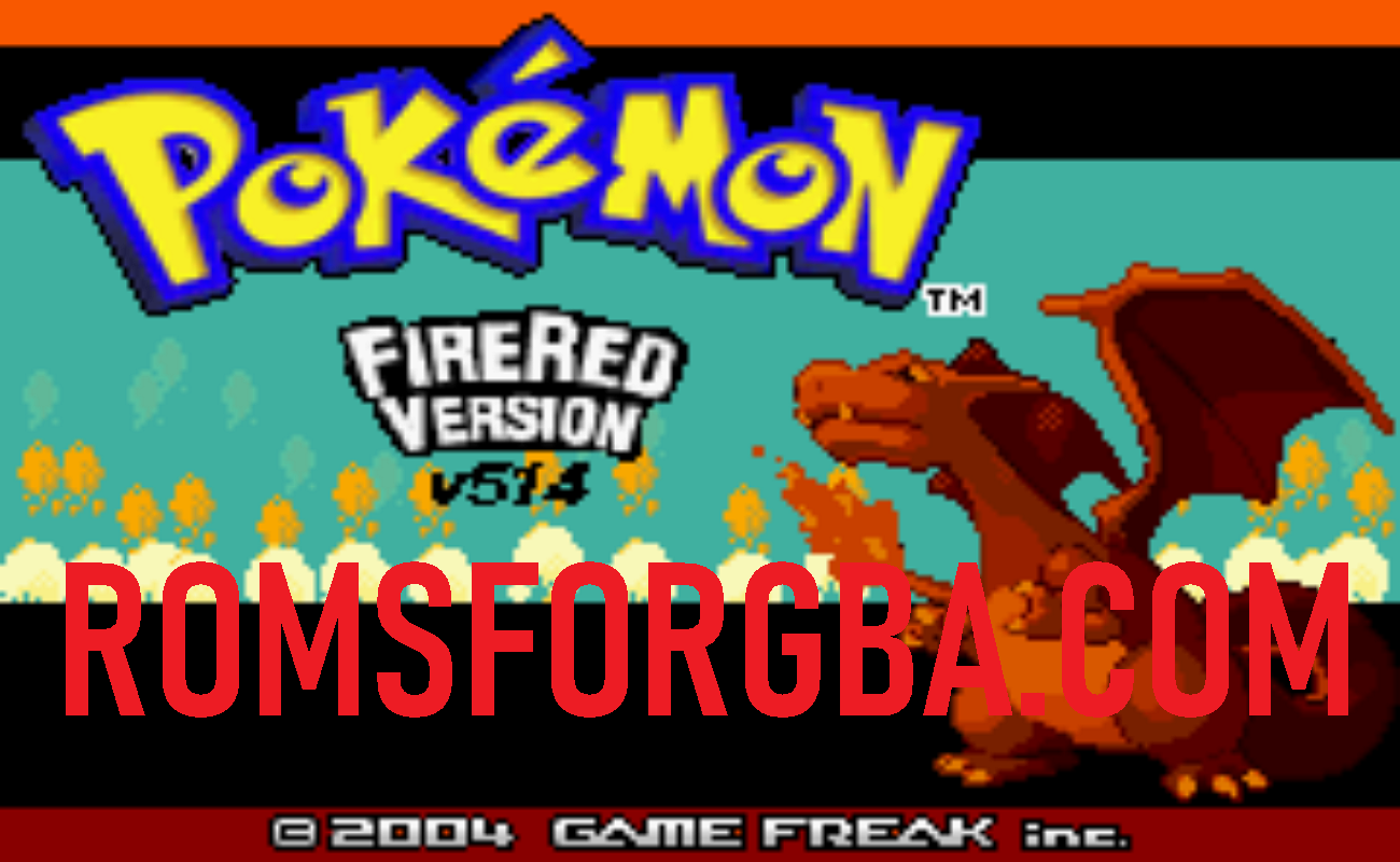 Pokemon Fire Red v514 ROM Download [2023 GBA]