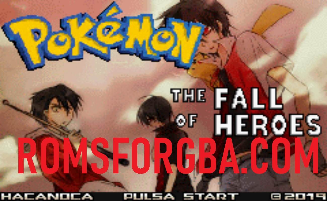 Pokemon The Fall of Heroes ROM Download [2023 GBA]