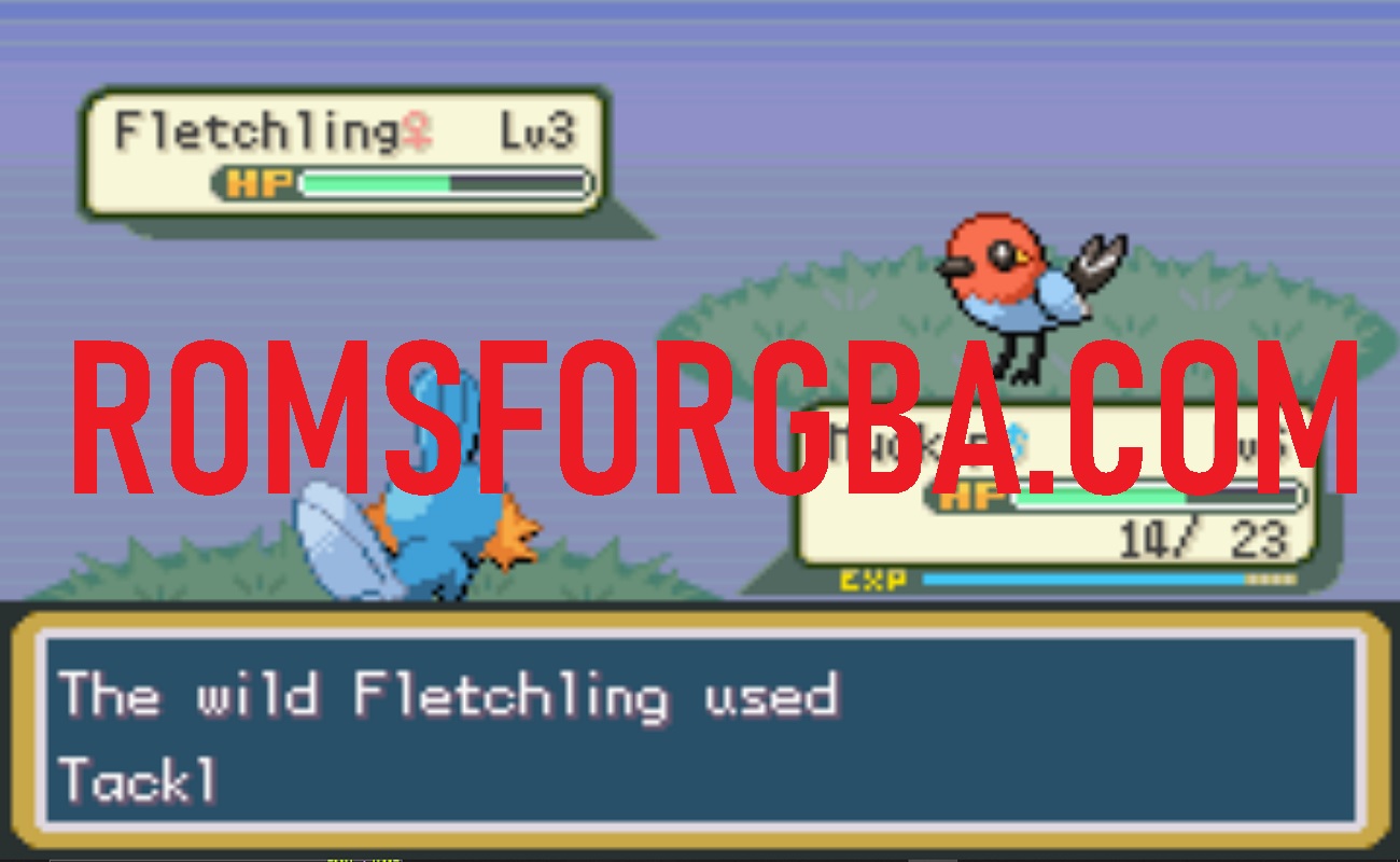 Screenshot Pokemon Fire Red v514 GBA