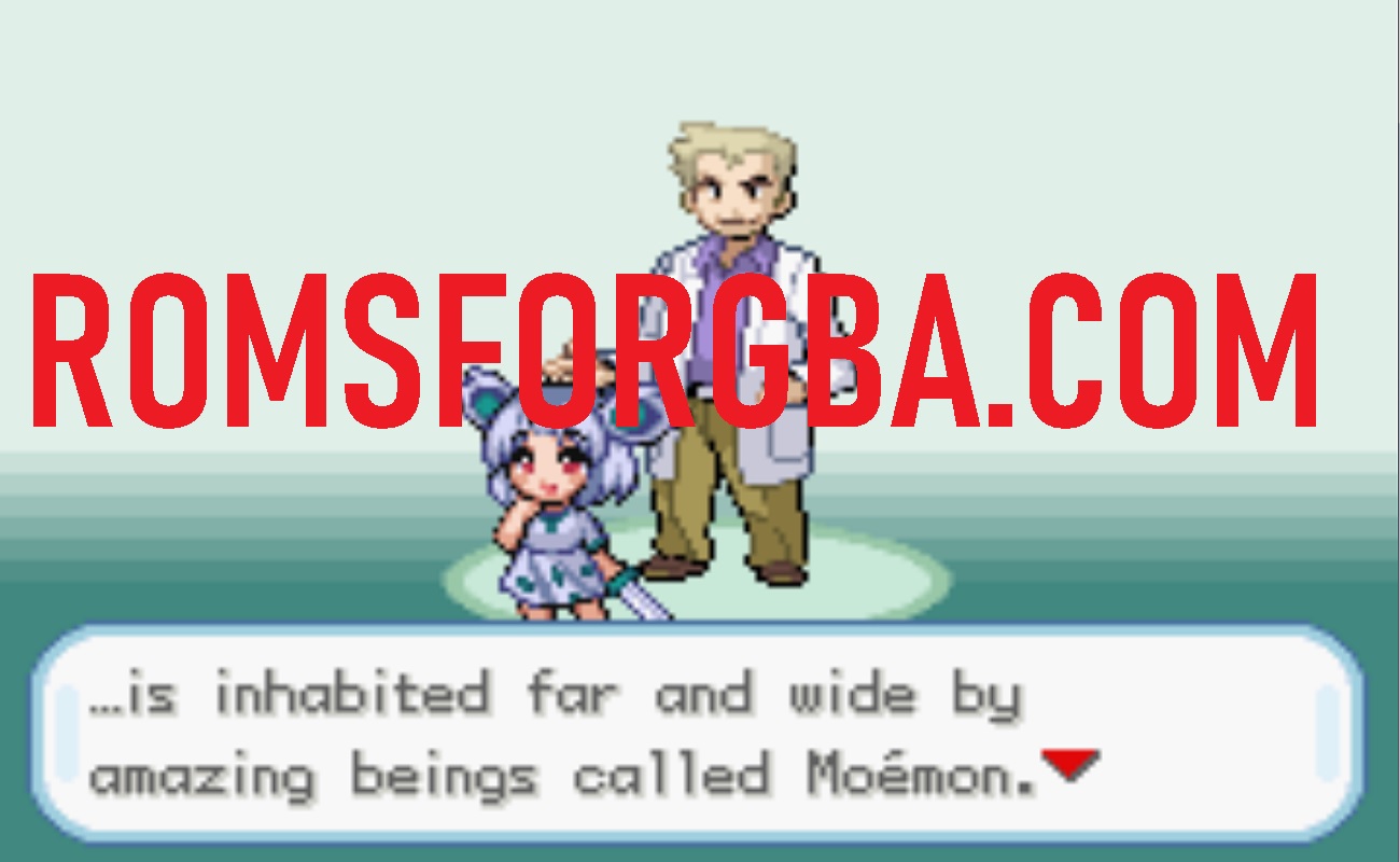 Screenshot of Mega Moemon FireRed Game