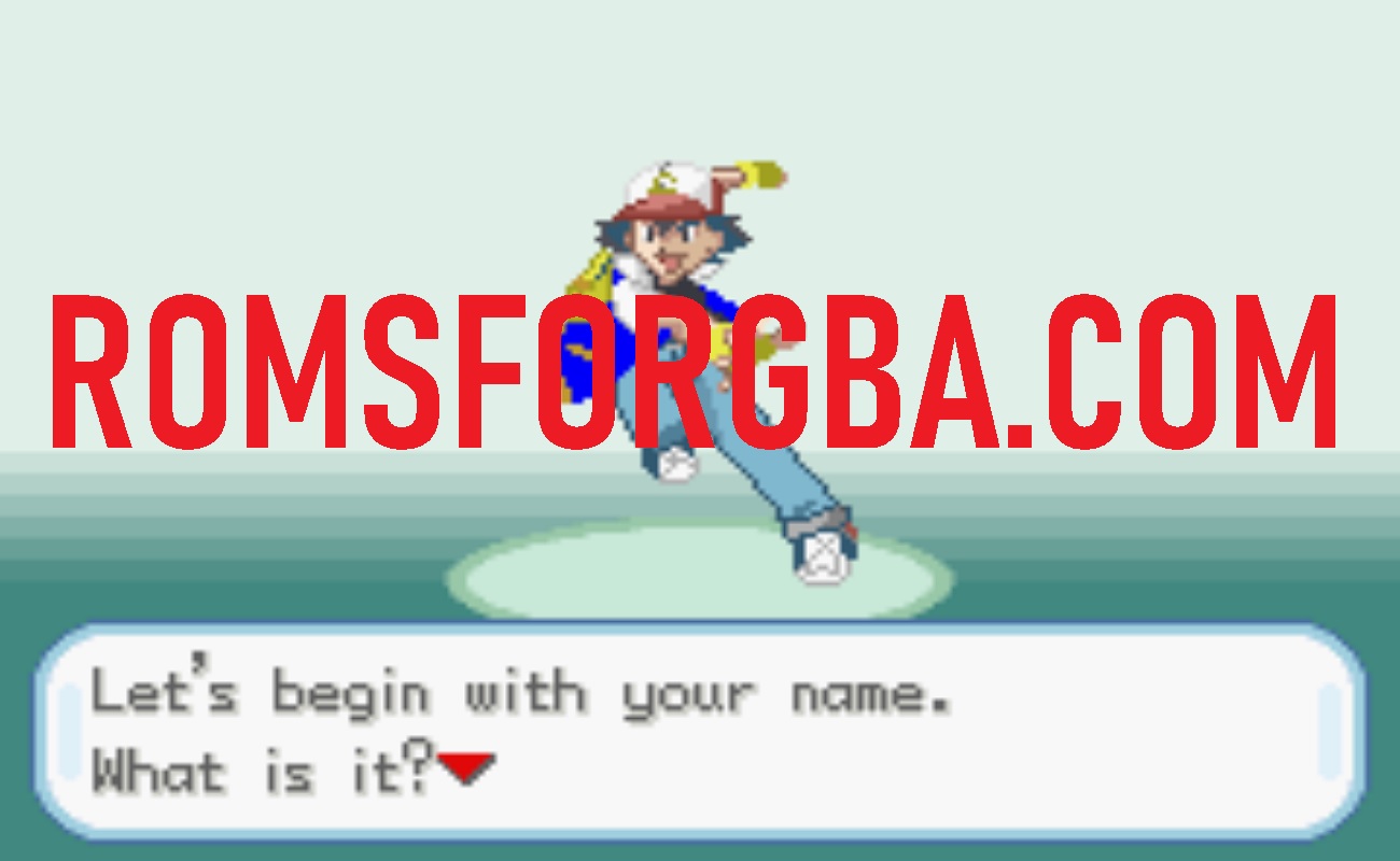 Screenshot of Pokemon Ash Kanto GBA
