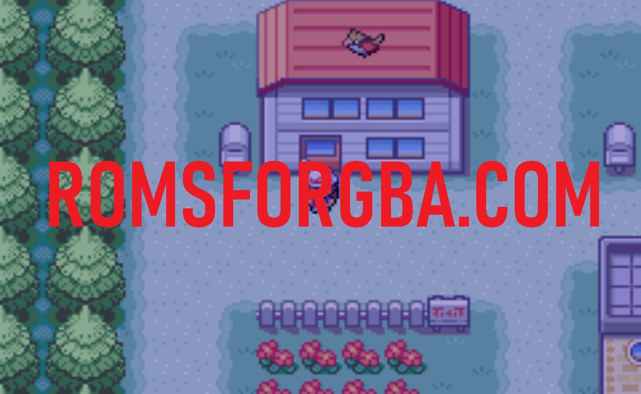 Screenshot of Pokémon Blazing Fire Red GBA ROM