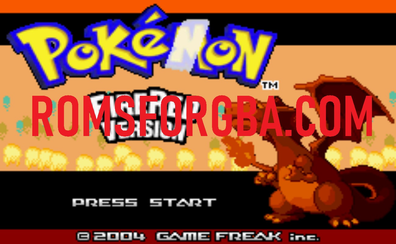 Screenshot of Pokemon Blazing Fire Red