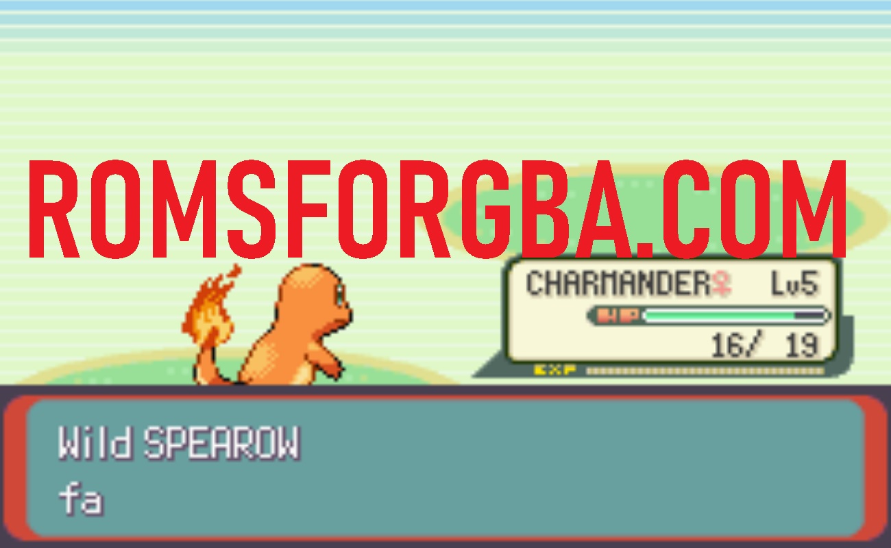Screenshot of Pokémon Clear Ocean GBA ROM