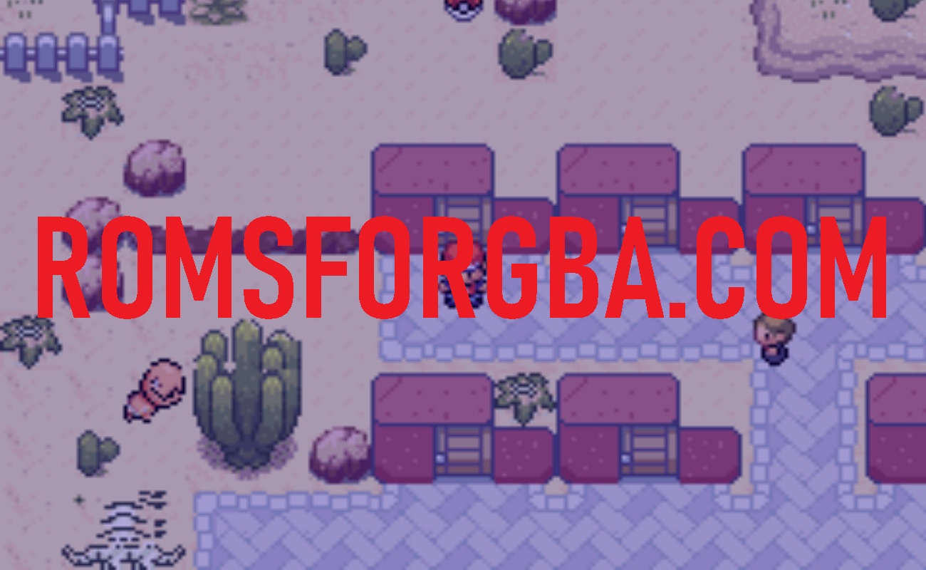 Screenshot of Pokemon Desert Game