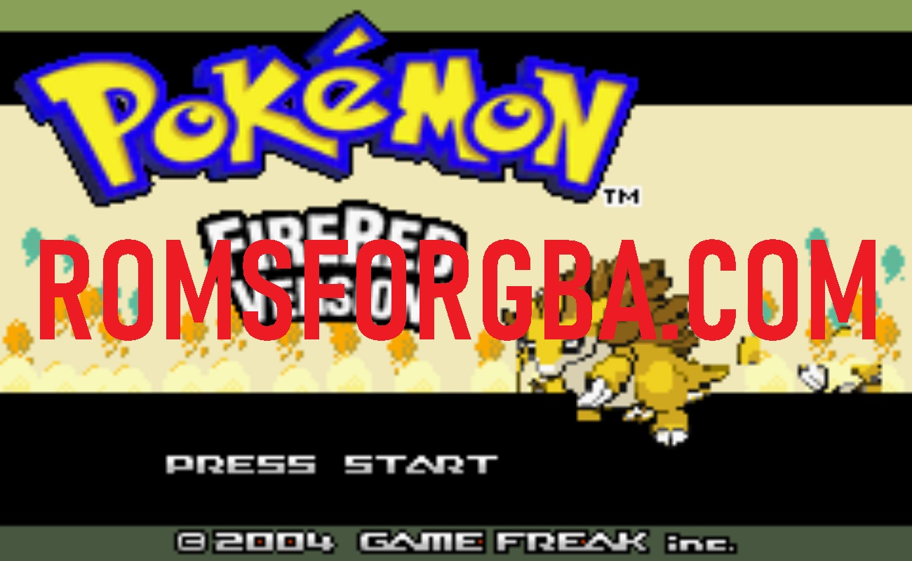 Screenshot of Pokemon Desert ROM