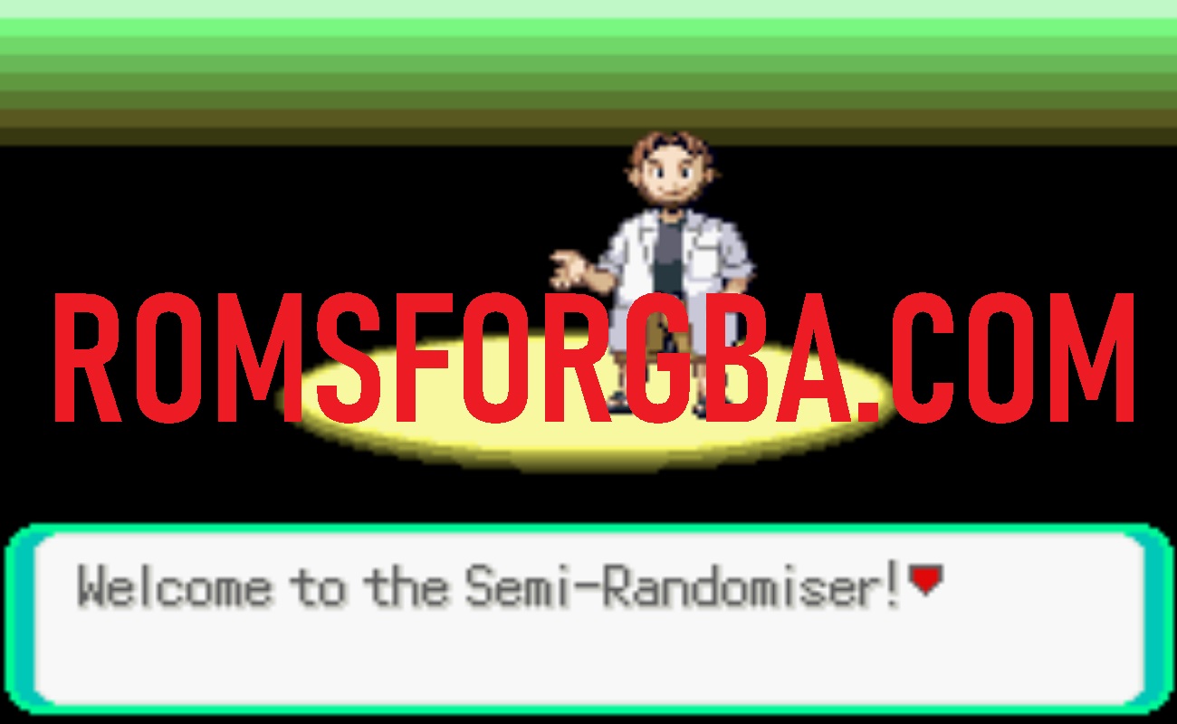 Screenshot of Pokémon Emerald Semi Randomizer GBA ROM