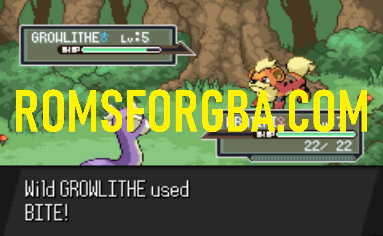 Screenshot of Pokémon Giratina’s Legend GBA ROM