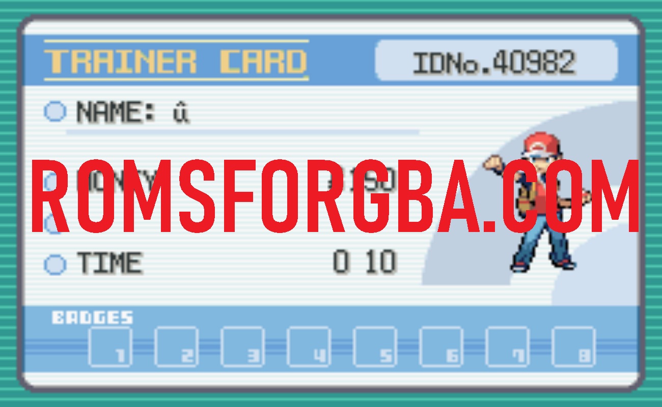 Screenshot oScreenshot of Pokemon Lost Legacy Gamef Pokemon Lost Legacy GBA