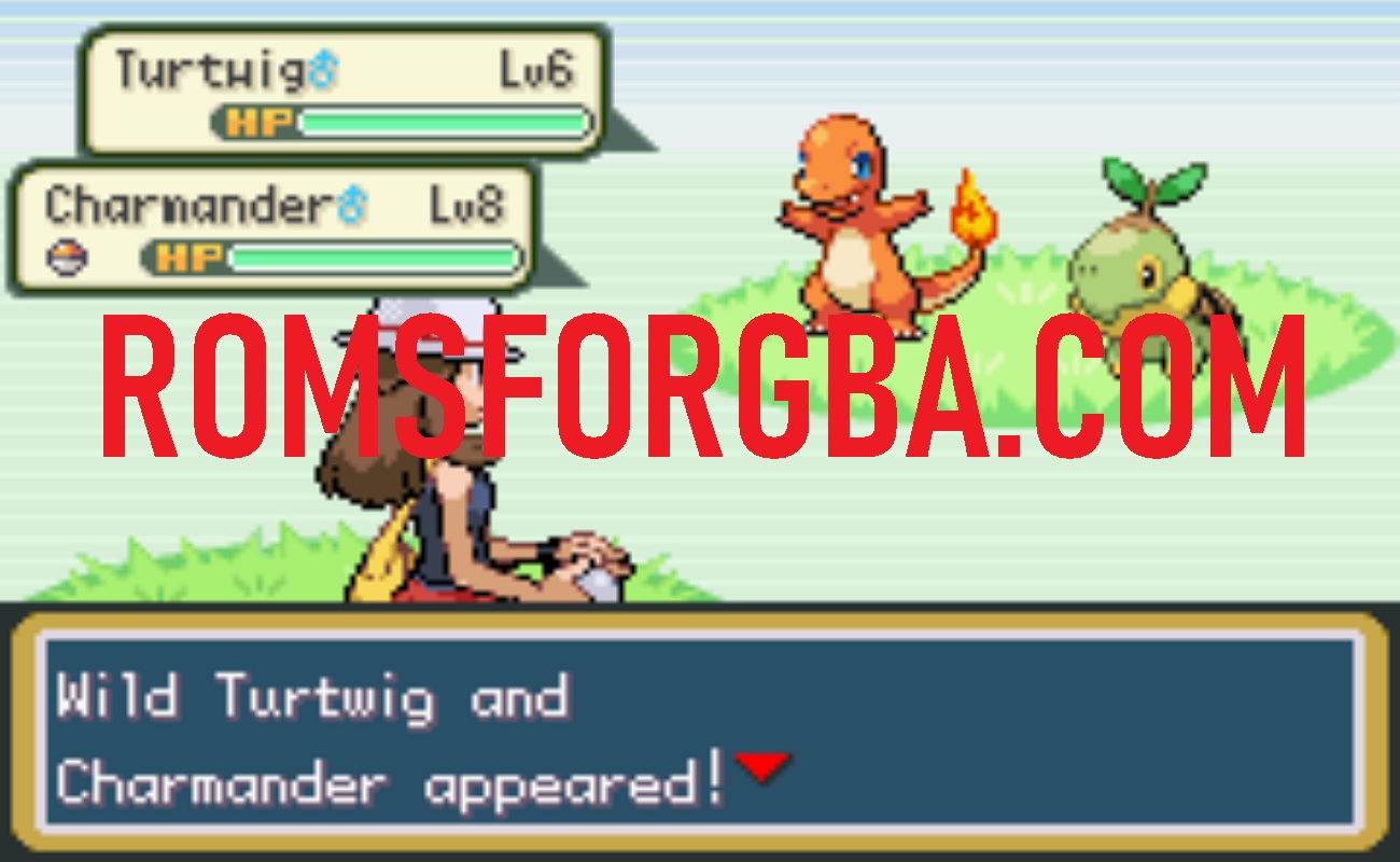 Screenshot of Pokemon Mega Origins Game