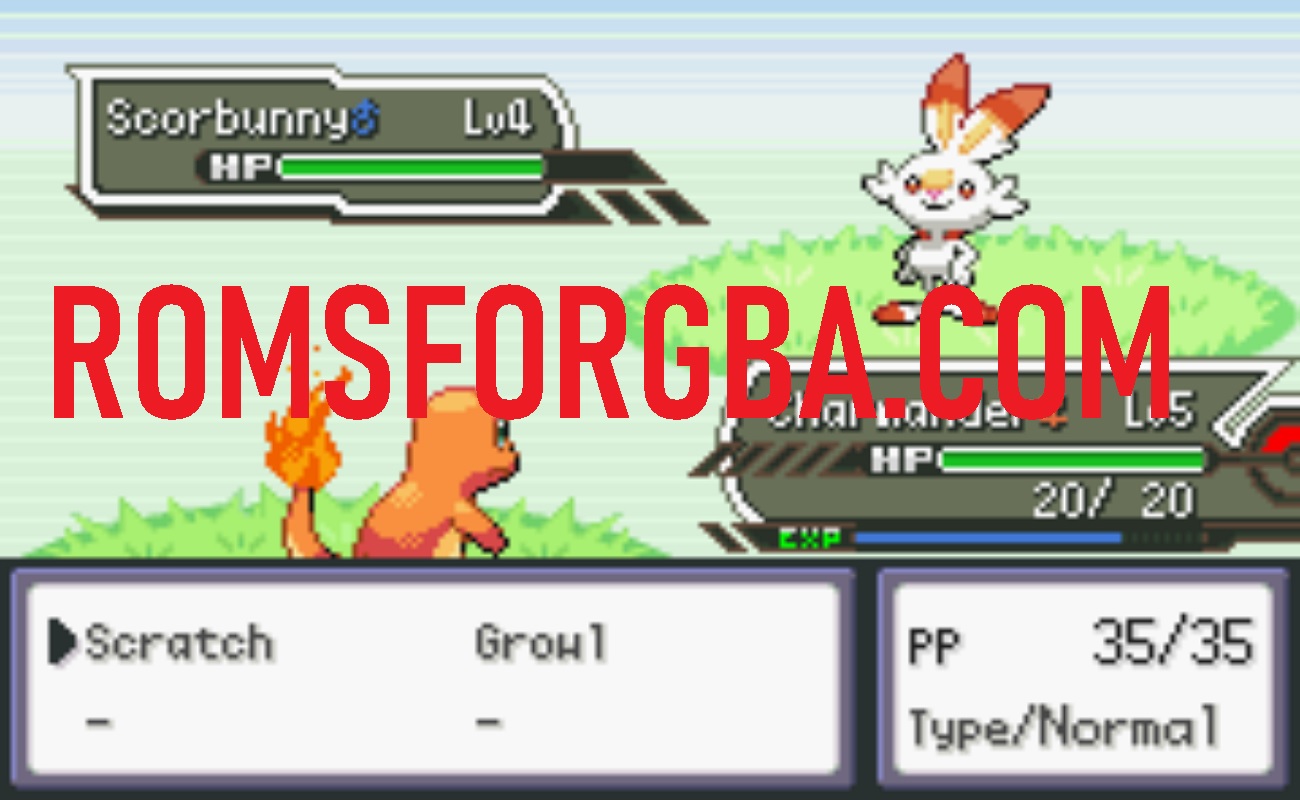 Screenshot of Pokémon Metal Red GBA ROM