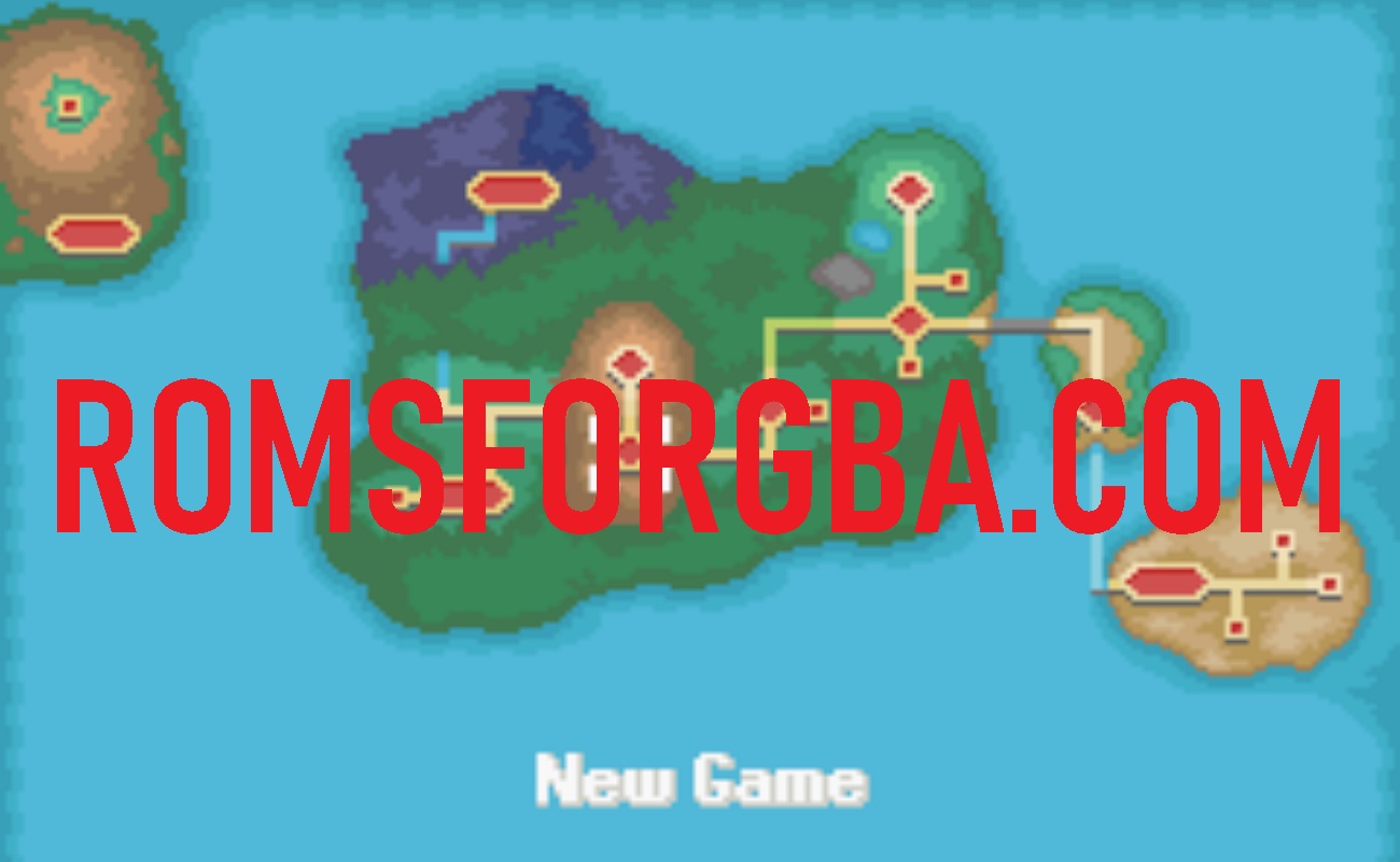 Screenshot of Pokemon Mirage of Tales 2022 ROM
