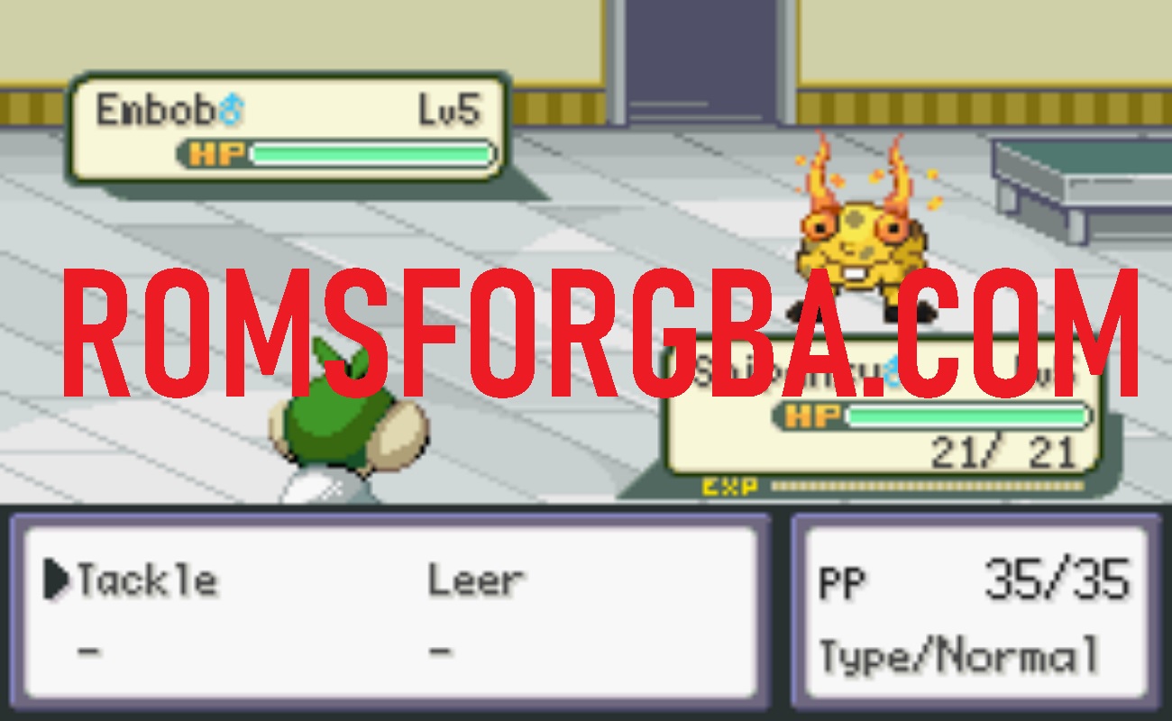 Screenshot of Pokémon NOON GBA ROM