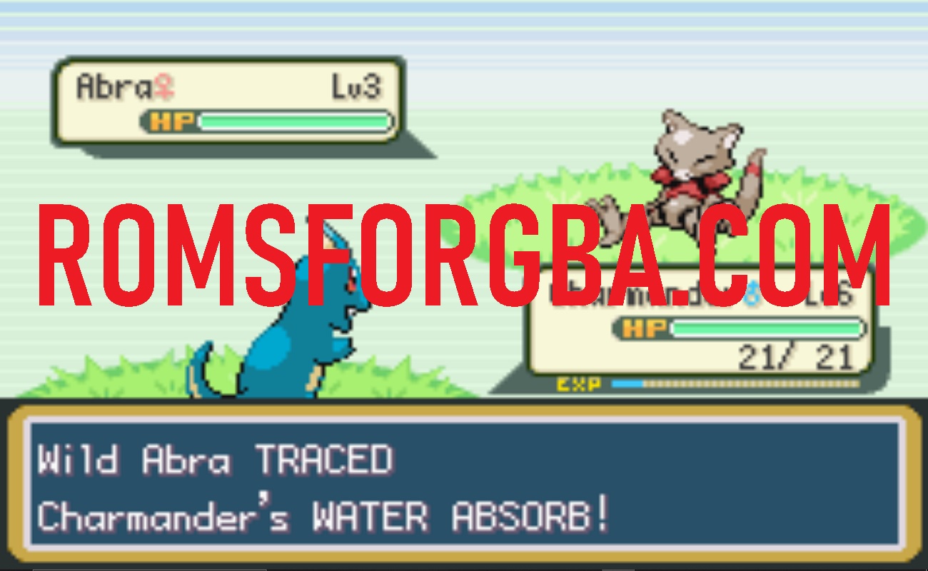 Screenshot of Pokémon Pokeverse GBA ROM
