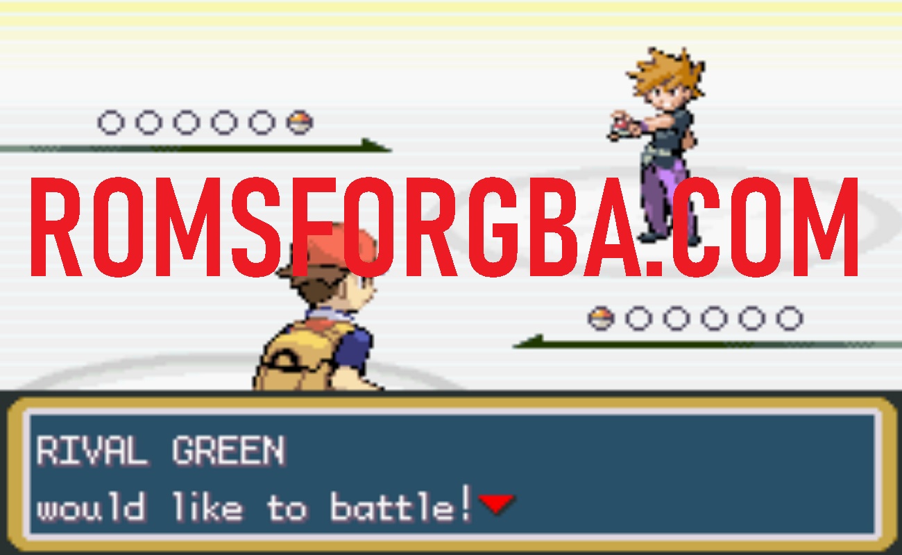 Screenshot of Pokemon True Kanto GBA