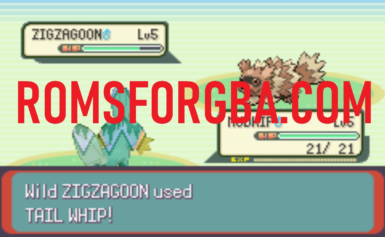 Screenshot of Pokemon Vali Emerald GBA