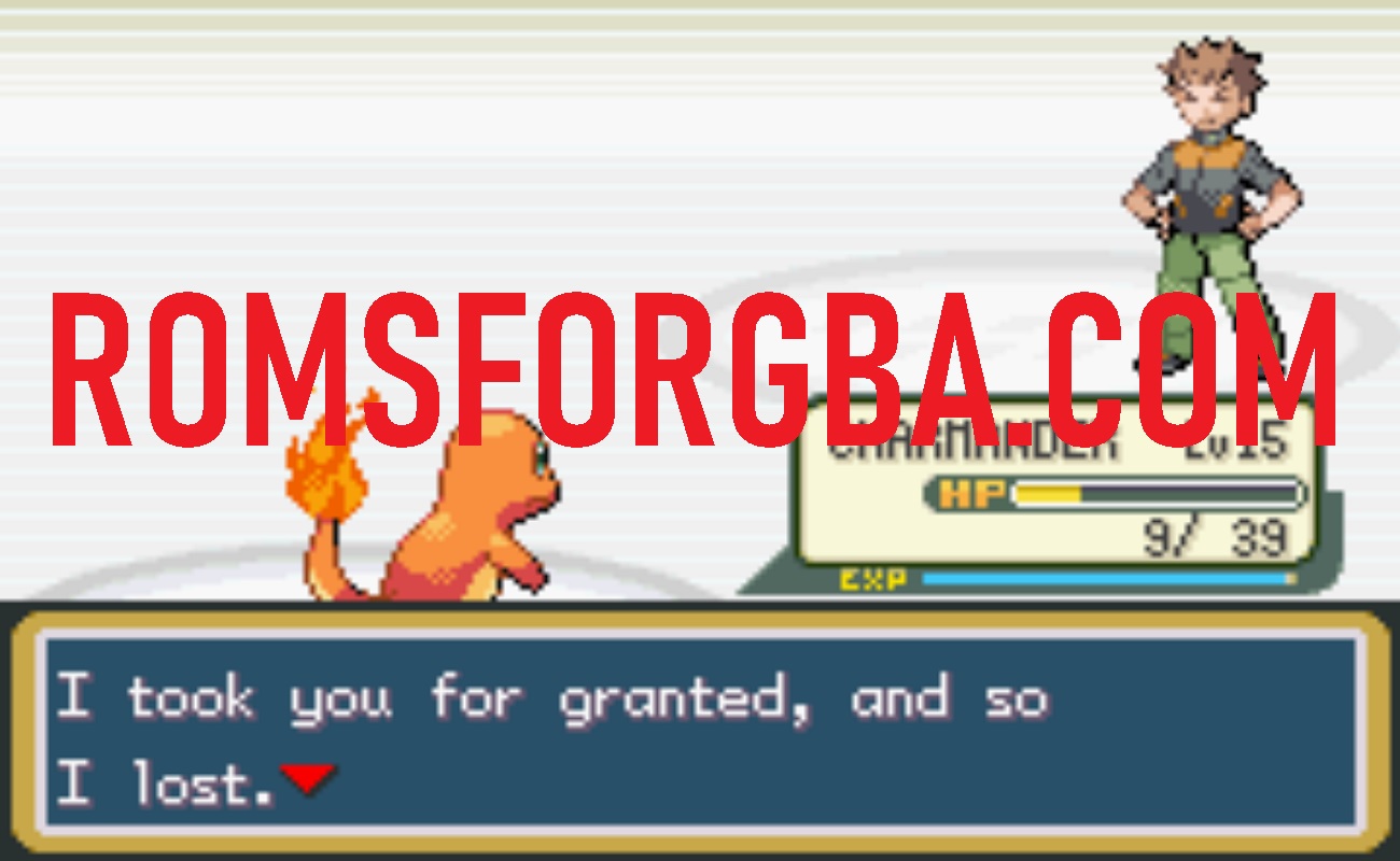 Screenshot of Pokemon Vinewhip Green GBA