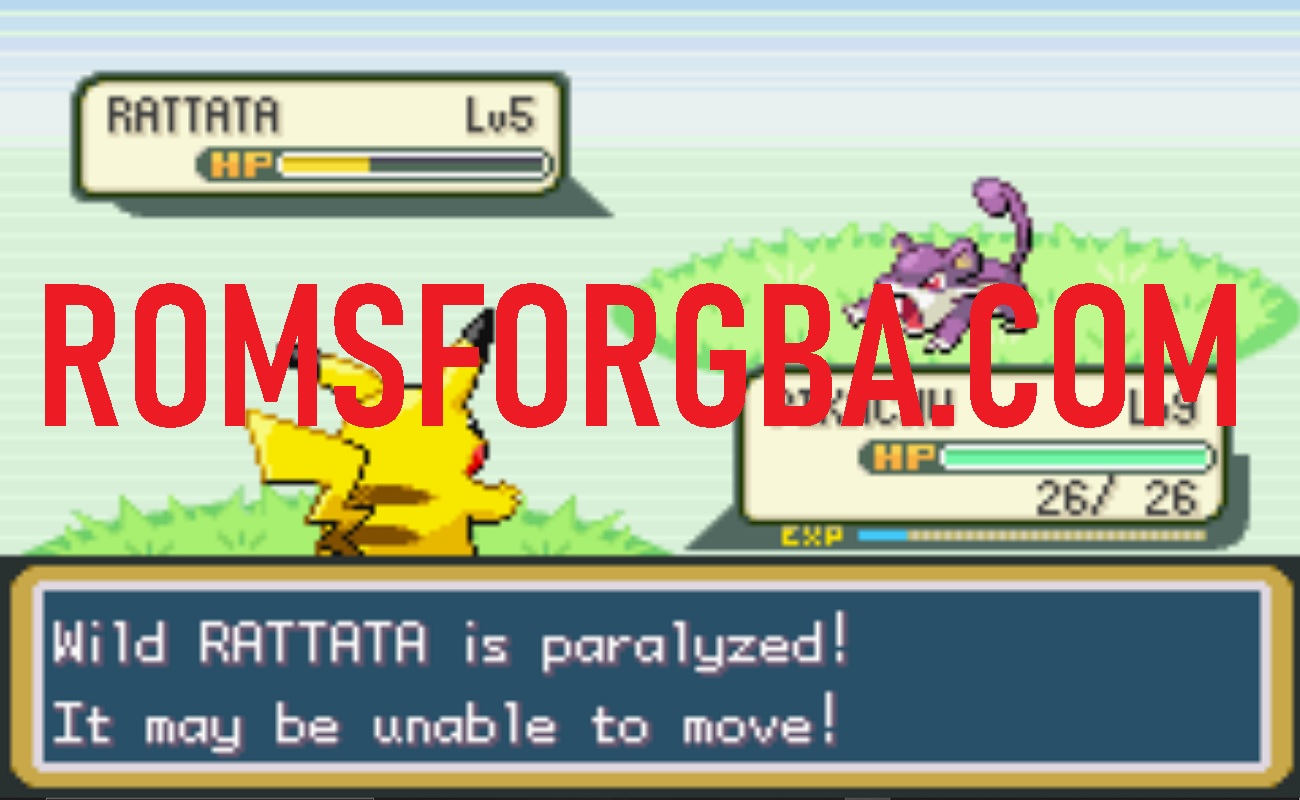 Screenshot of Pokemon Vinewhip Green ROM