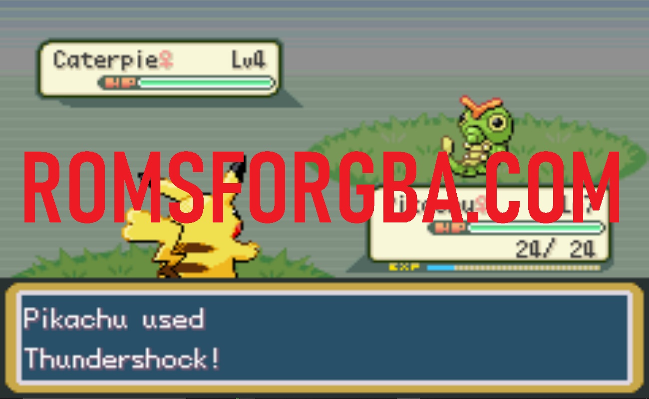 Screenshot of Pokemon Yellow Cross Download
