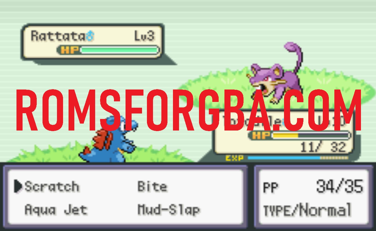 Screenshot of Pokemon Crystal Advance Redux ROM