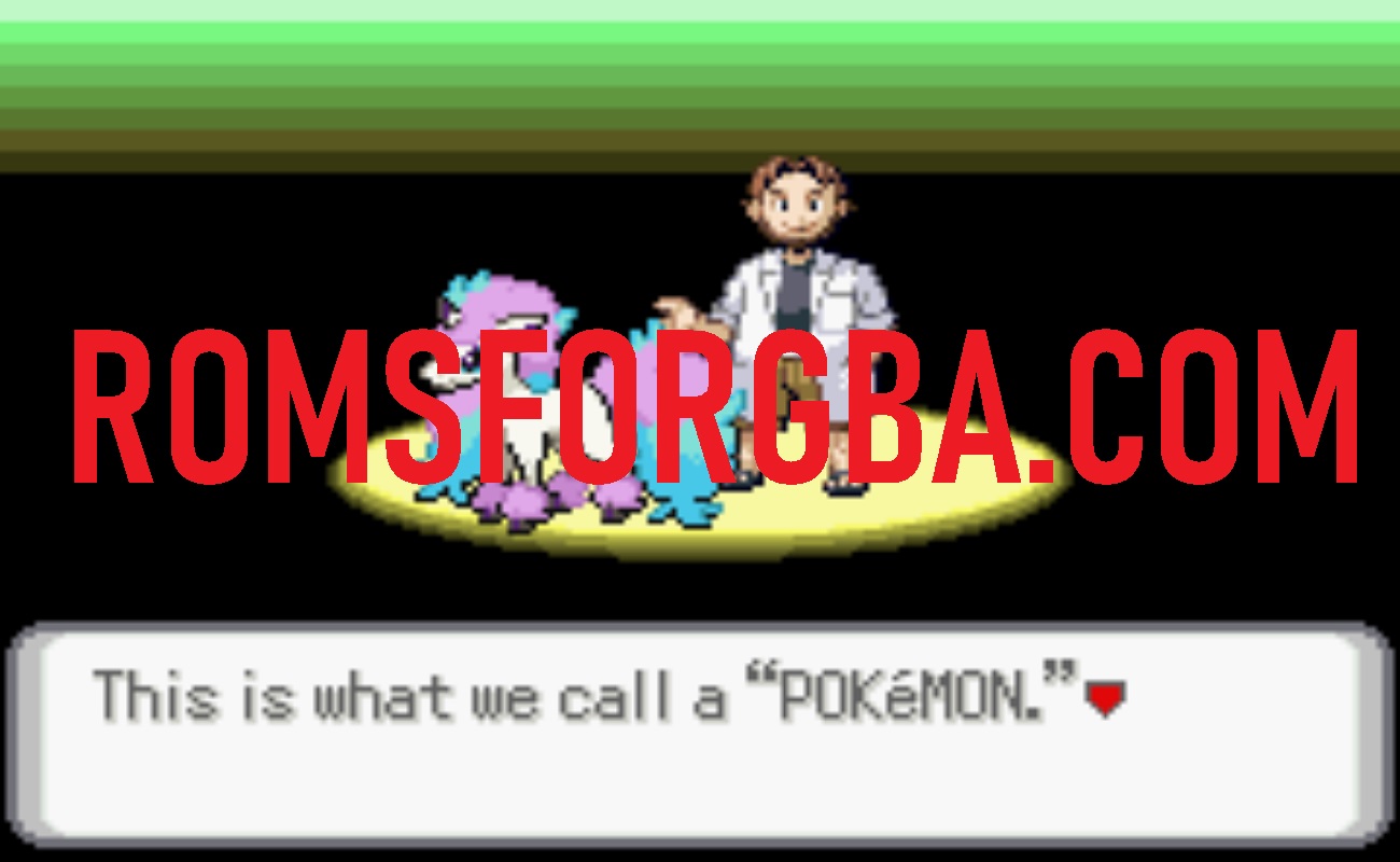 Screenshot of Pokemon Emerald Crest ROM