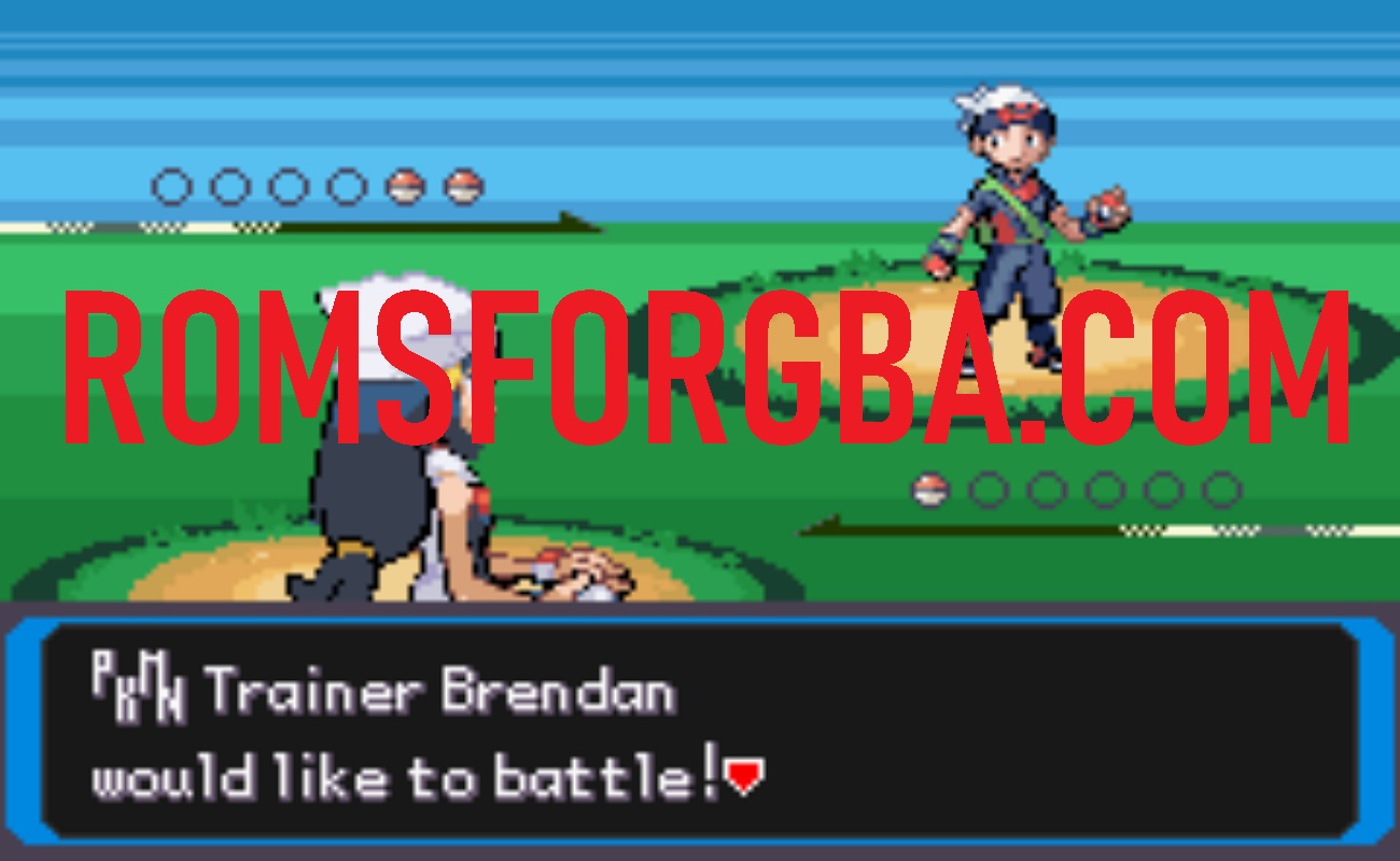 Screenshot of Pokémon Emerald Enhanced GBA ROM