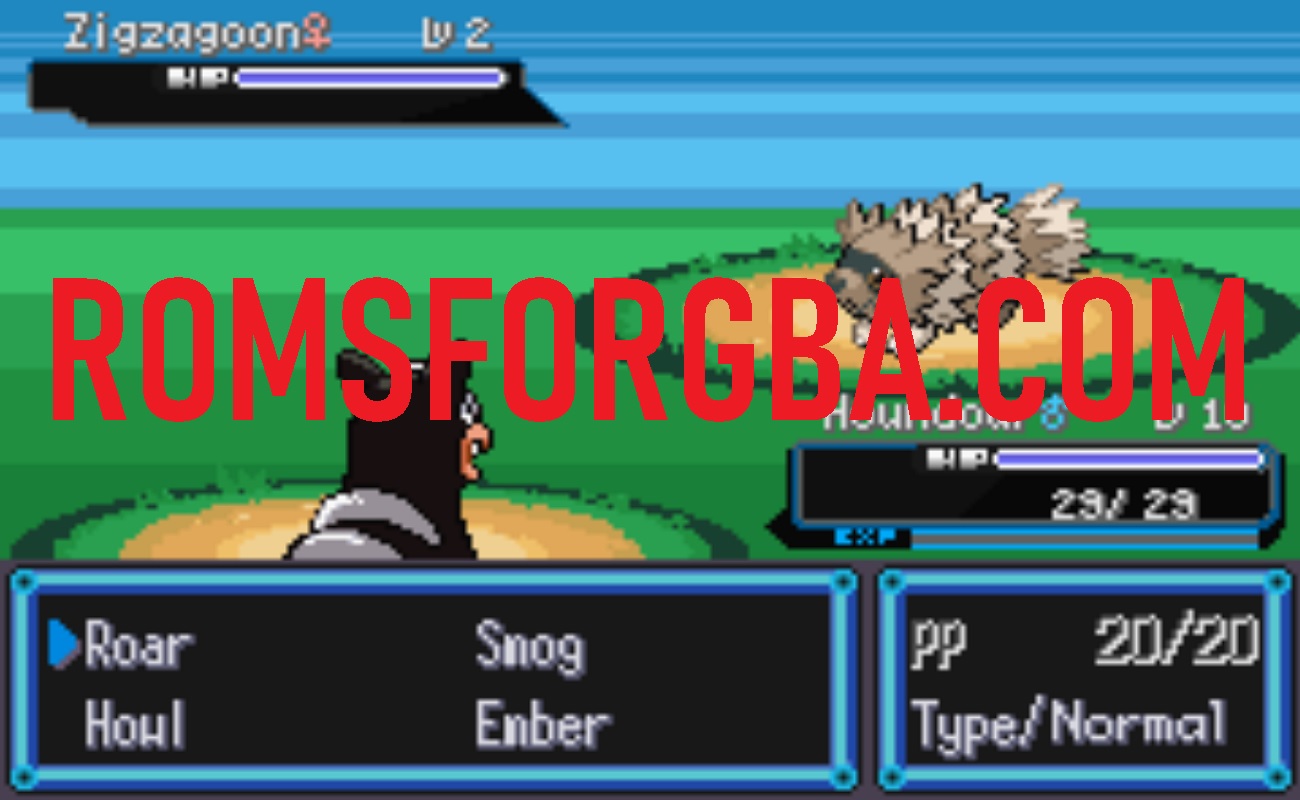 Screenshot of Pokemon Emerald Enhanced GBA