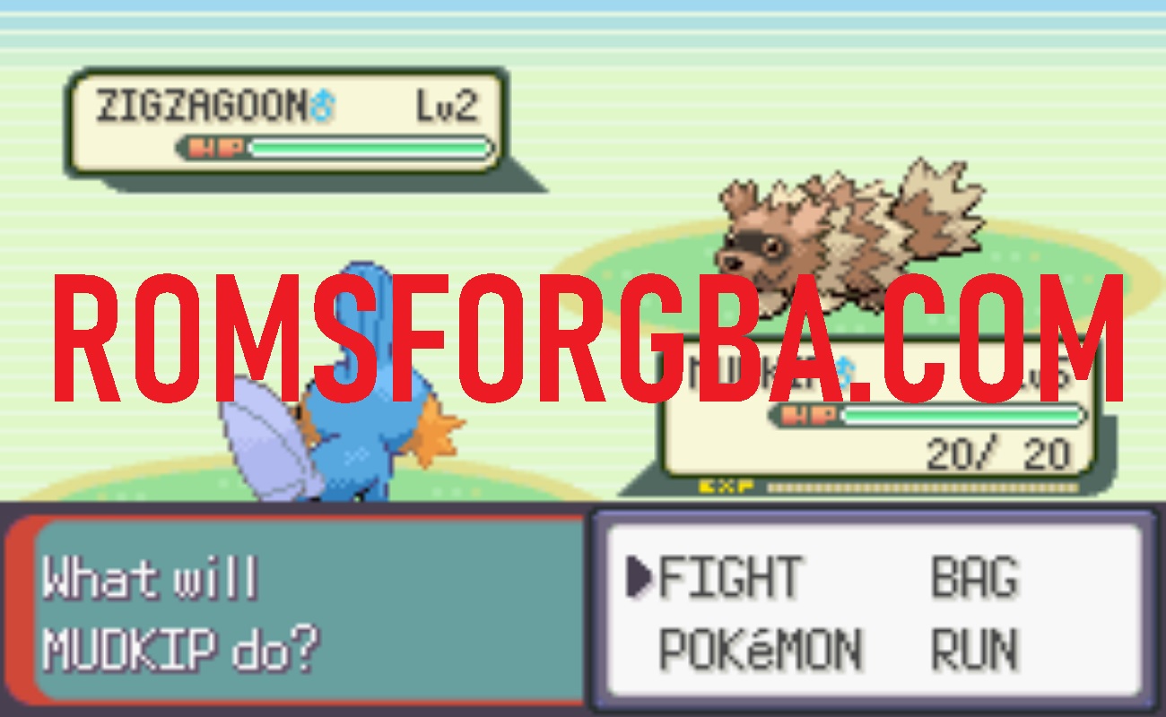 Screenshot of Pokemon Emerald Essence GBA